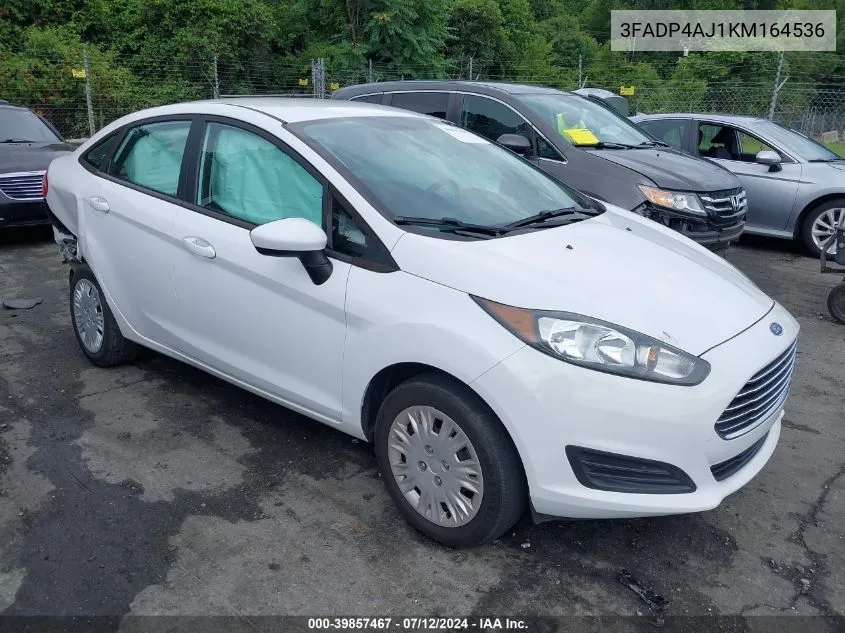 3FADP4AJ1KM164536 2019 Ford Fiesta S