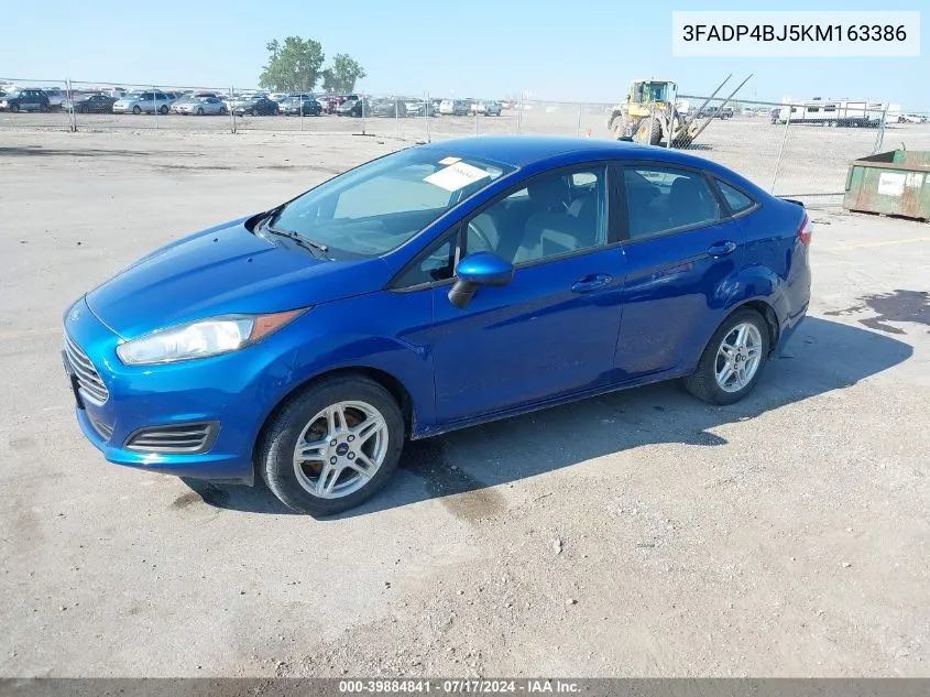 3FADP4BJ5KM163386 2019 Ford Fiesta Se