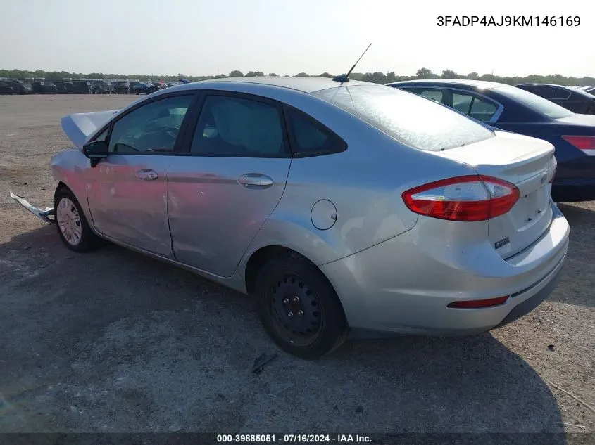 3FADP4AJ9KM146169 2019 Ford Fiesta S