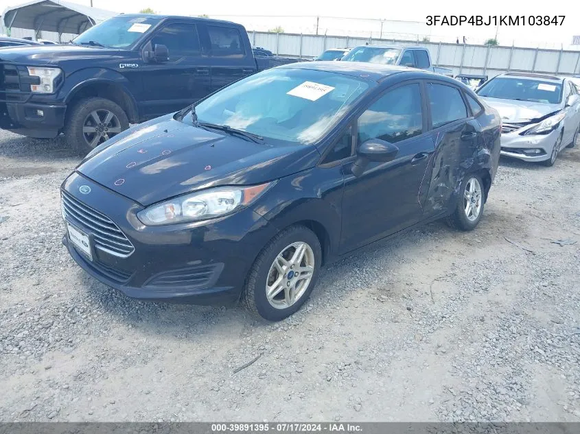 3FADP4BJ1KM103847 2019 Ford Fiesta Se