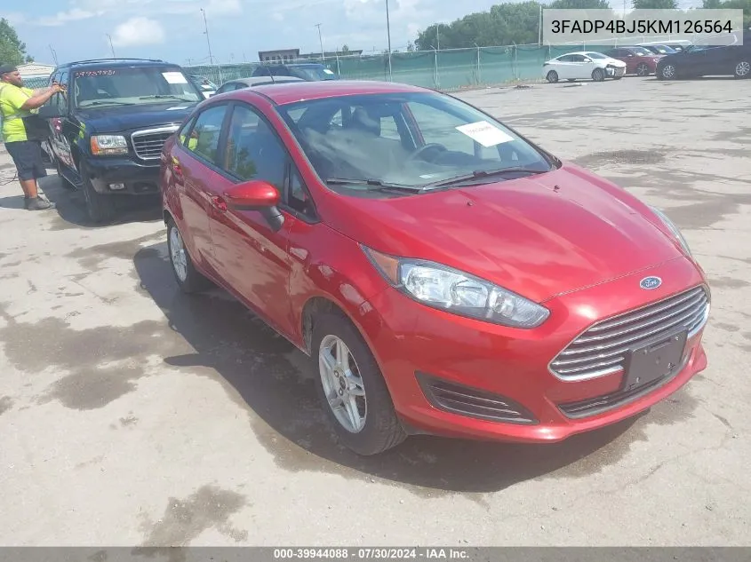 3FADP4BJ5KM126564 2019 Ford Fiesta Se