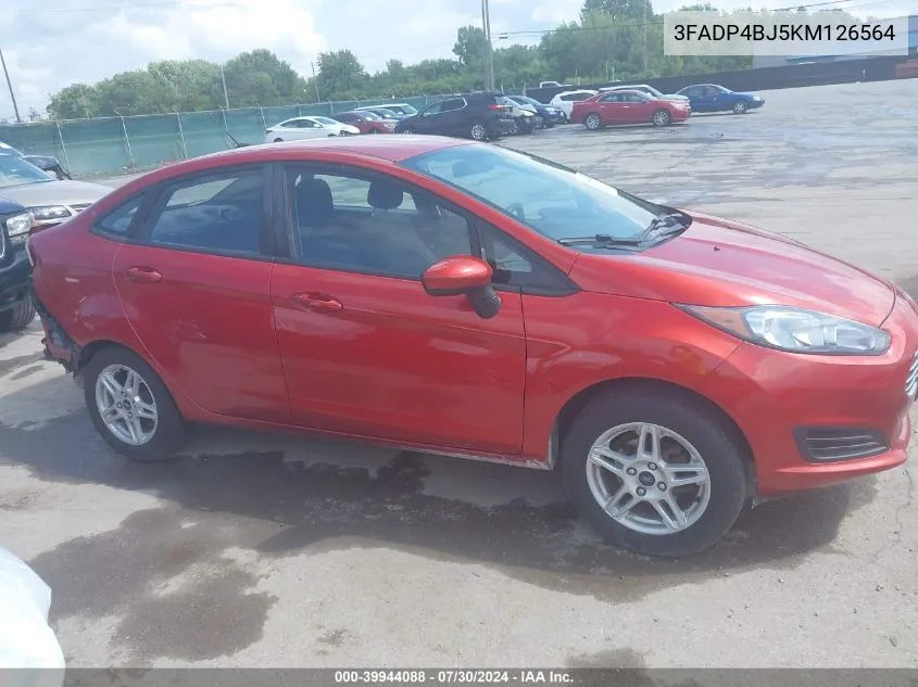 3FADP4BJ5KM126564 2019 Ford Fiesta Se