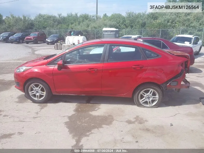 3FADP4BJ5KM126564 2019 Ford Fiesta Se