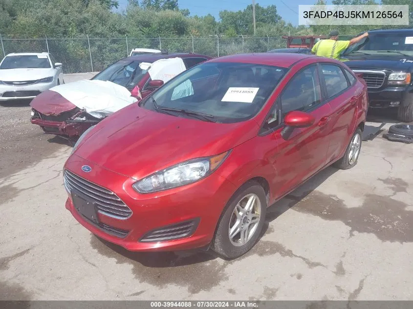 3FADP4BJ5KM126564 2019 Ford Fiesta Se