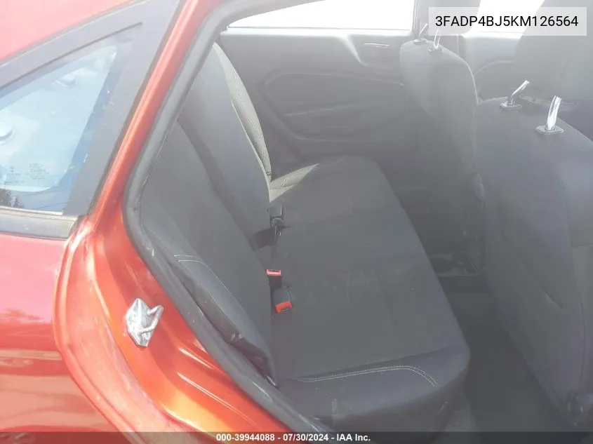 3FADP4BJ5KM126564 2019 Ford Fiesta Se