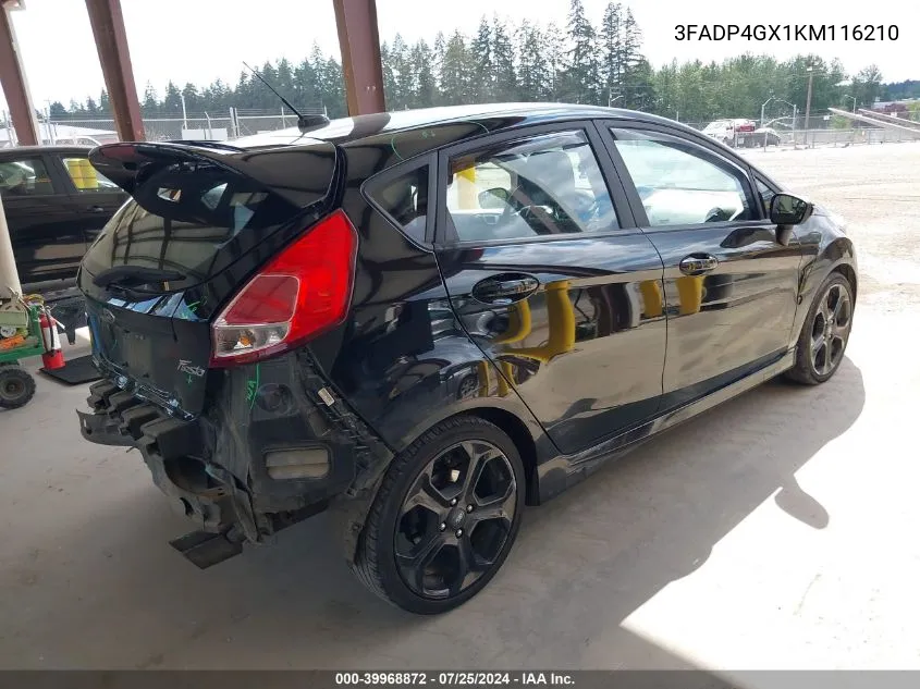 3FADP4GX1KM116210 2019 Ford Fiesta St