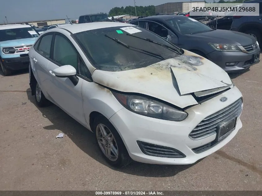 3FADP4BJ5KM129688 2019 Ford Fiesta Se