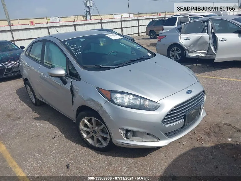 3FADP4BJ0KM150156 2019 Ford Fiesta Se