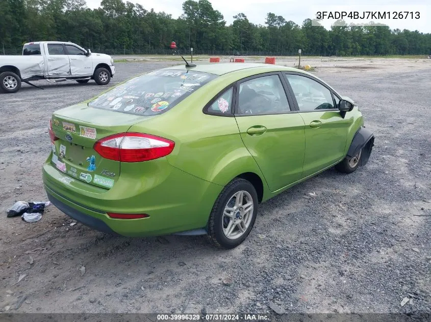 3FADP4BJ7KM126713 2019 Ford Fiesta Se