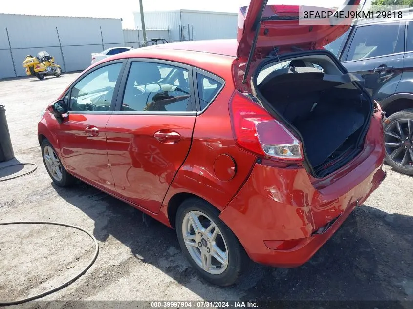 3FADP4EJ9KM129818 2019 Ford Fiesta Se