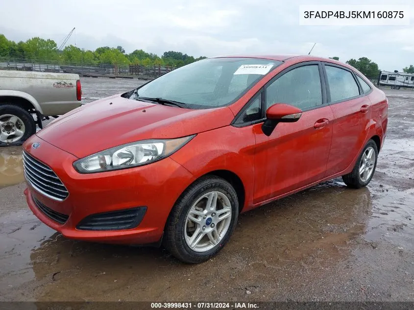 3FADP4BJ5KM160875 2019 Ford Fiesta Se