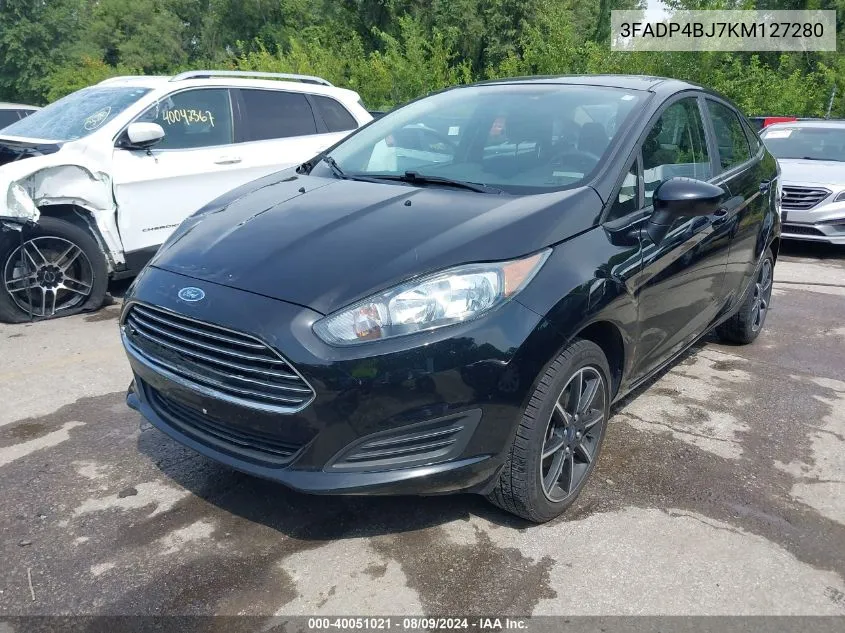 3FADP4BJ7KM127280 2019 Ford Fiesta Se