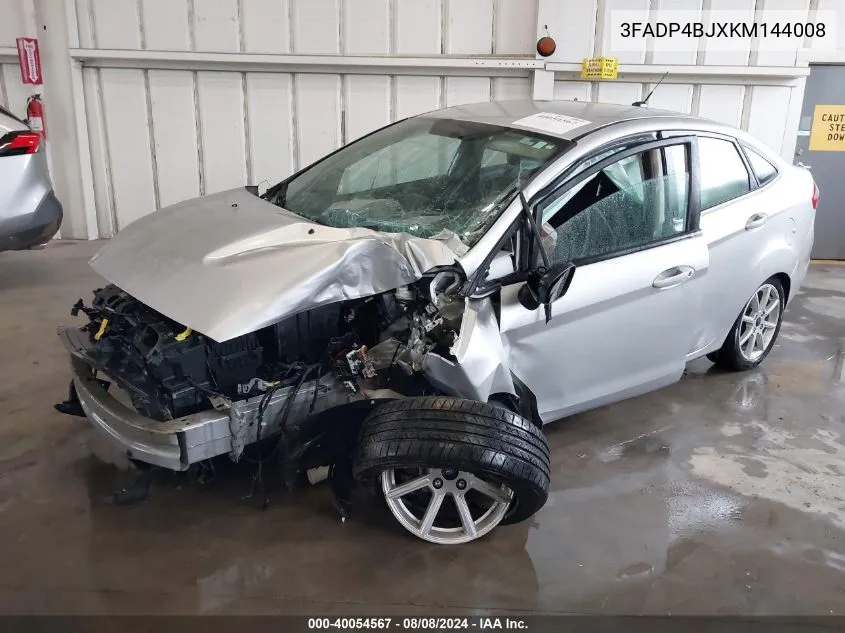 3FADP4BJXKM144008 2019 Ford Fiesta Se