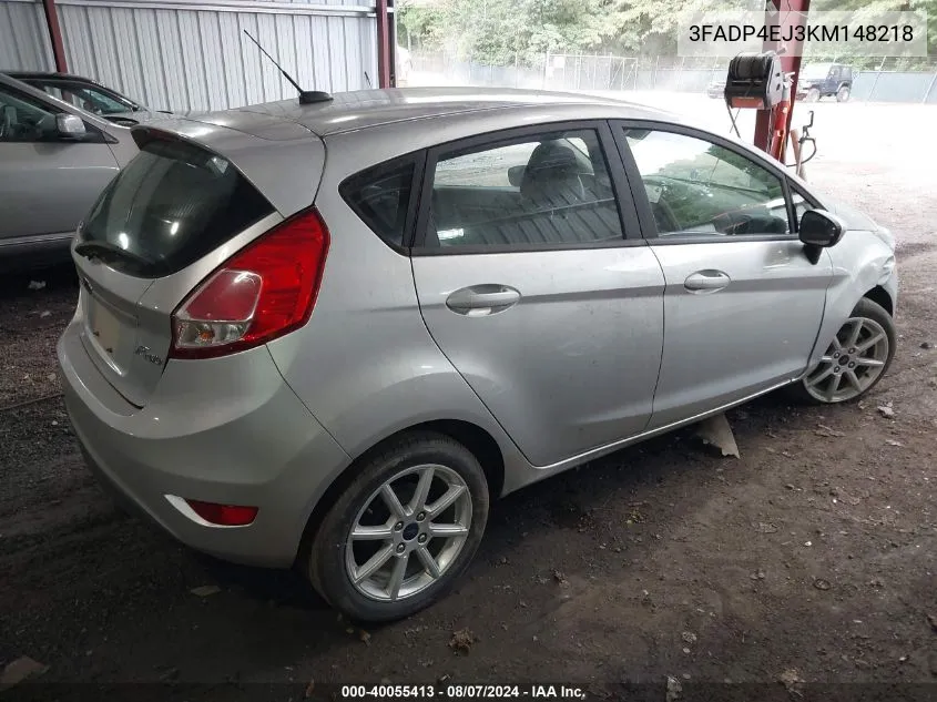 3FADP4EJ3KM148218 2019 Ford Fiesta Se