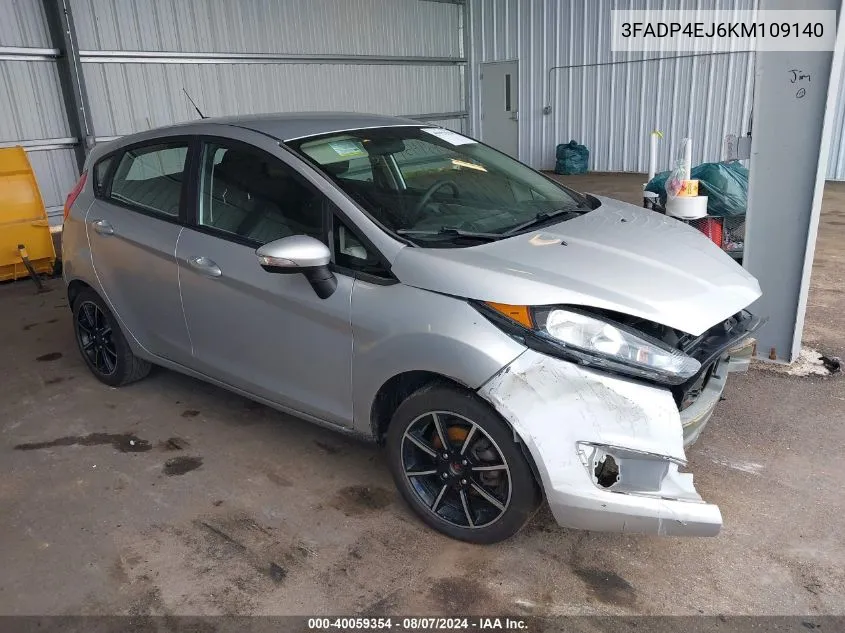 3FADP4EJ6KM109140 2019 Ford Fiesta Se