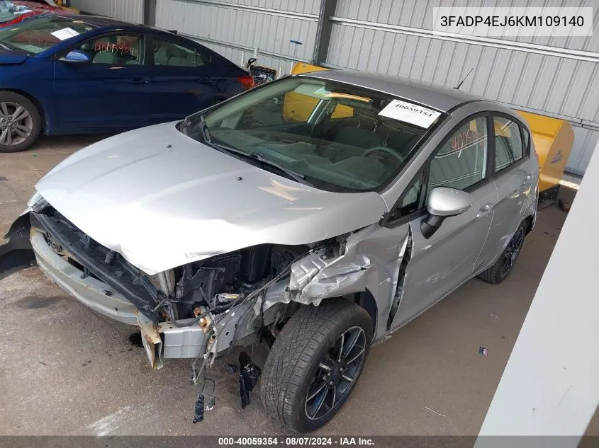 3FADP4EJ6KM109140 2019 Ford Fiesta Se