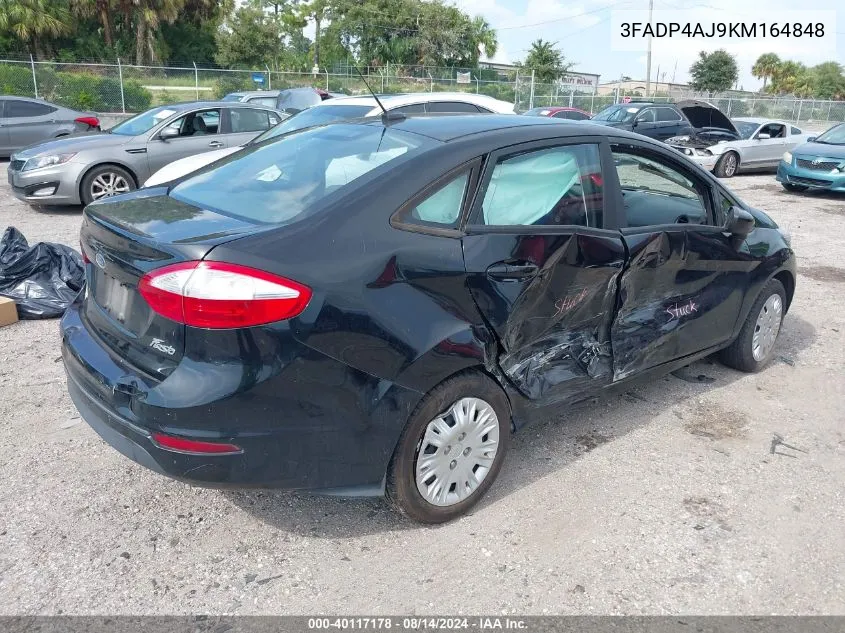 3FADP4AJ9KM164848 2019 Ford Fiesta S