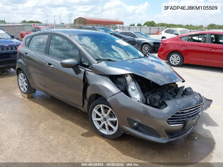 3FADP4EJ8KM105509 2019 Ford Fiesta Se