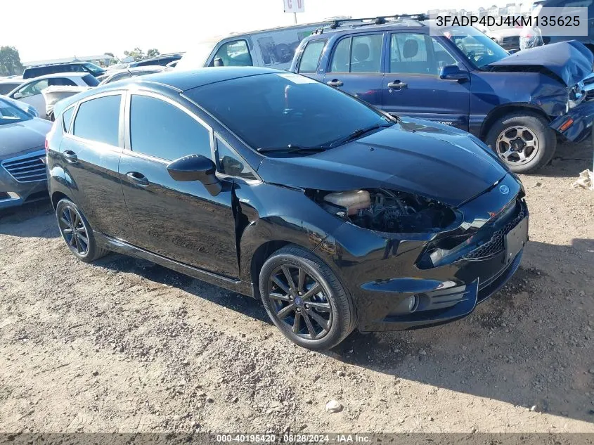 3FADP4DJ4KM135625 2019 Ford Fiesta St Line