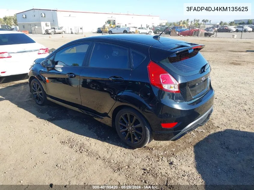 3FADP4DJ4KM135625 2019 Ford Fiesta St Line