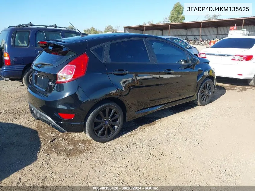 3FADP4DJ4KM135625 2019 Ford Fiesta St Line