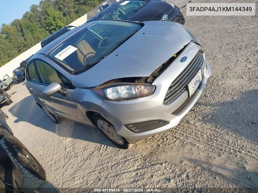 3FADP4AJ1KM144349 2019 Ford Fiesta S