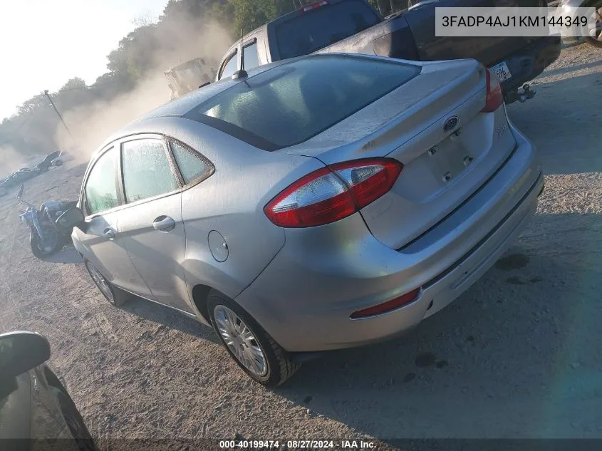 3FADP4AJ1KM144349 2019 Ford Fiesta S