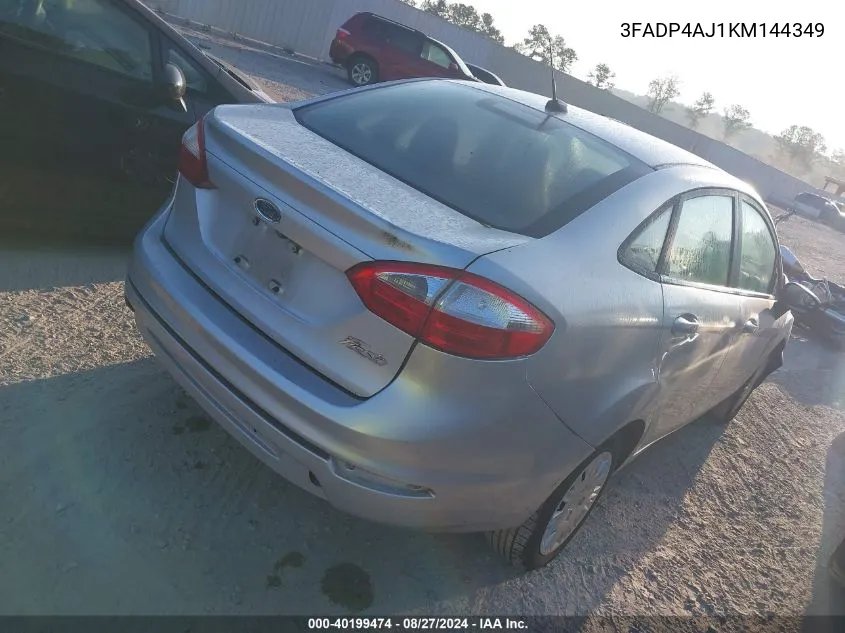 3FADP4AJ1KM144349 2019 Ford Fiesta S