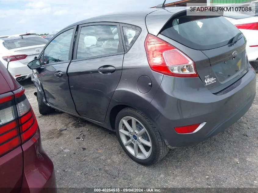 3FADP4EJ9KM107088 2019 Ford Fiesta Se