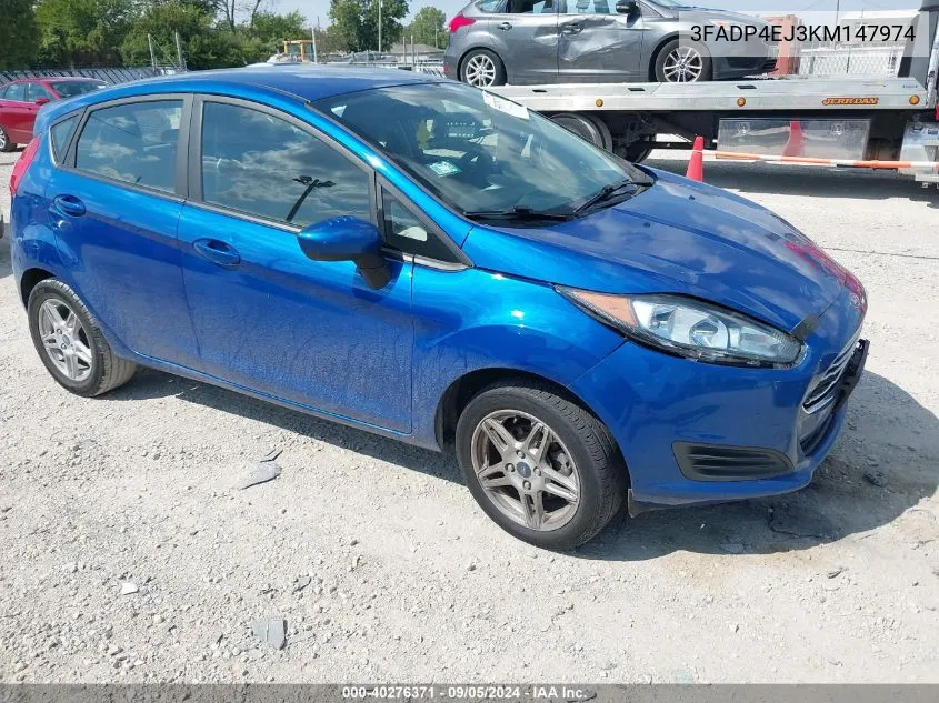 3FADP4EJ3KM147974 2019 Ford Fiesta Se