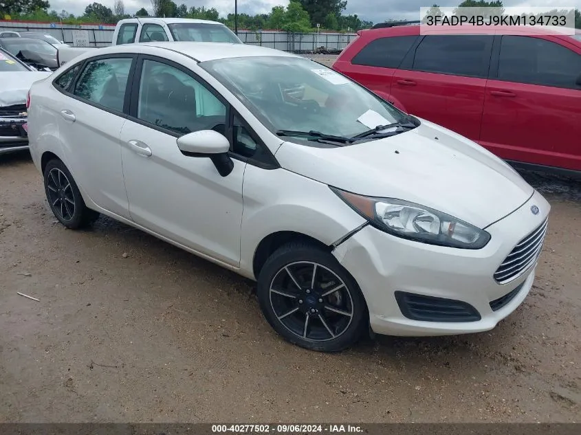 2019 Ford Fiesta Se VIN: 3FADP4BJ9KM134733 Lot: 40277502