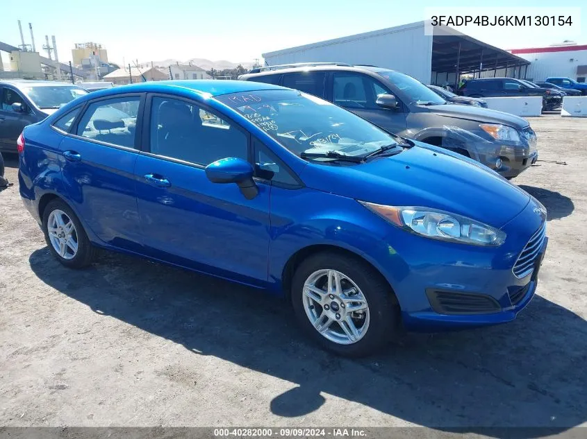 3FADP4BJ6KM130154 2019 Ford Fiesta Se