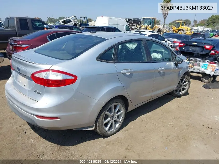 3FADP4BJ3KM133027 2019 Ford Fiesta Se