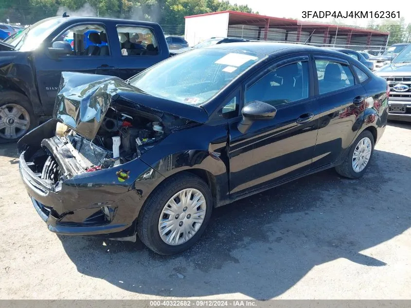 3FADP4AJ4KM162361 2019 Ford Fiesta S