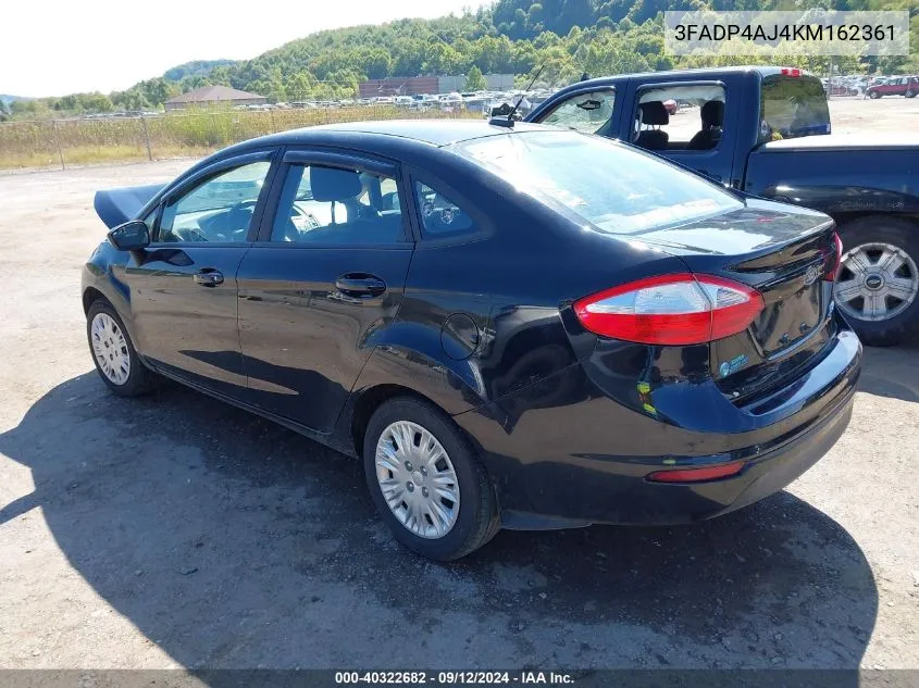 3FADP4AJ4KM162361 2019 Ford Fiesta S