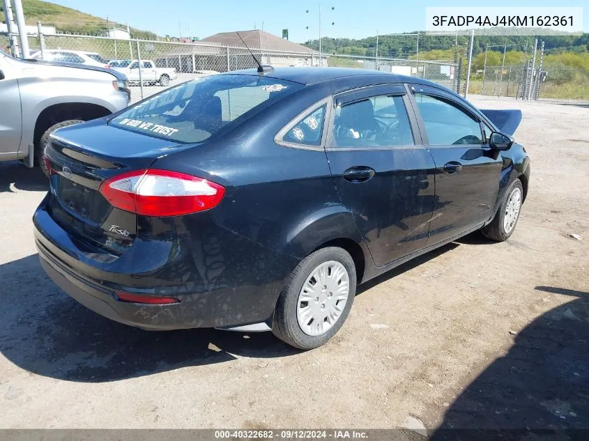 3FADP4AJ4KM162361 2019 Ford Fiesta S