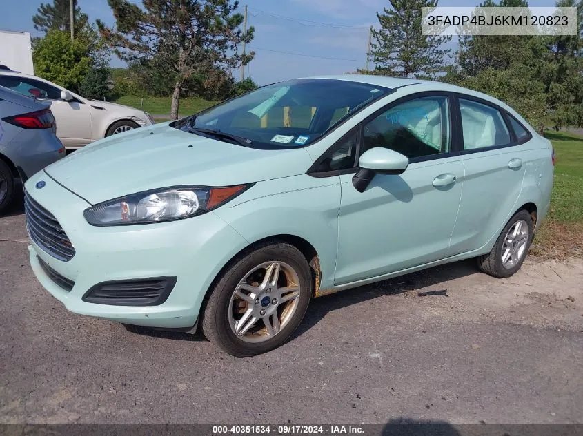 3FADP4BJ6KM120823 2019 Ford Fiesta Se