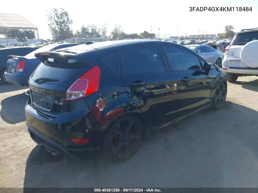 3FADP4GX4KM118484 2019 Ford Fiesta St