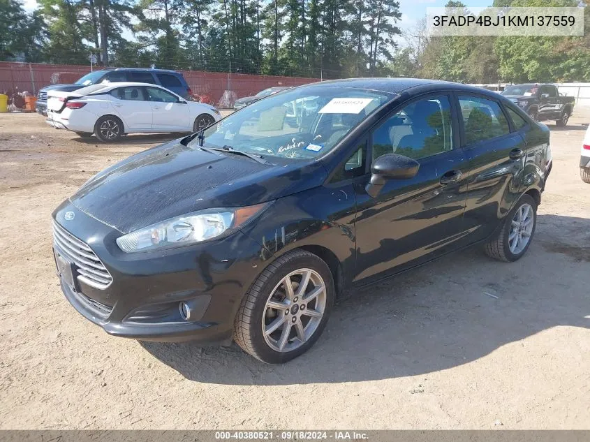 3FADP4BJ1KM137559 2019 Ford Fiesta Se