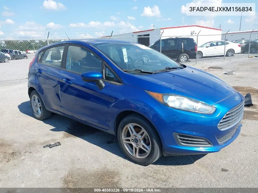 3FADP4EJXKM156834 2019 Ford Fiesta Se