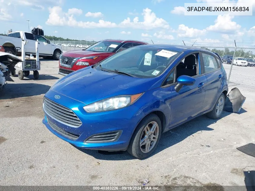 3FADP4EJXKM156834 2019 Ford Fiesta Se