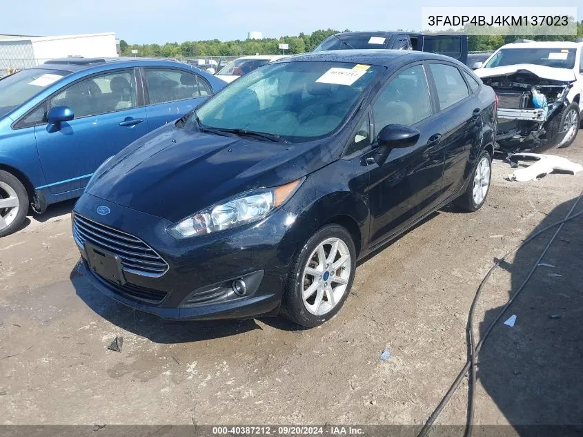 3FADP4BJ4KM137023 2019 Ford Fiesta Se