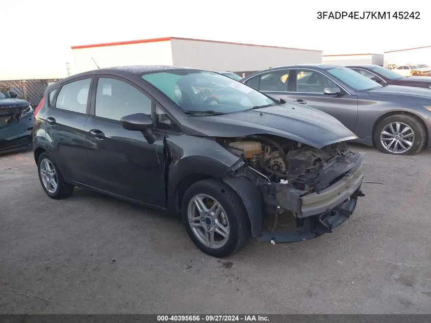 3FADP4EJ7KM145242 2019 Ford Fiesta Se