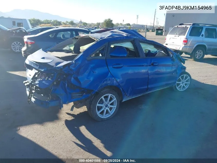 3FADP4BJ9KM154965 2019 Ford Fiesta Se