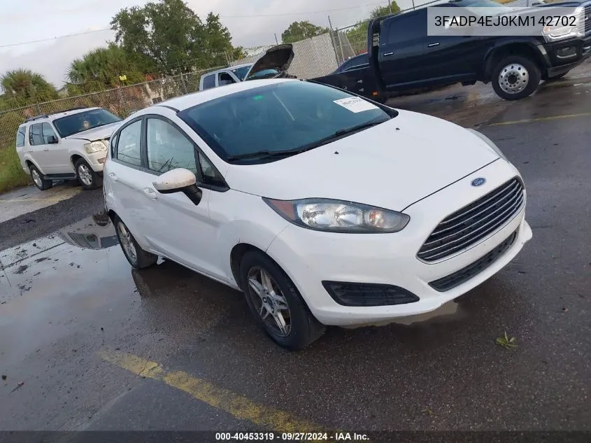 3FADP4EJ0KM142702 2019 Ford Fiesta Se