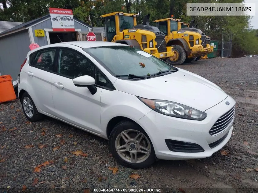 3FADP4EJ6KM118629 2019 Ford Fiesta Se