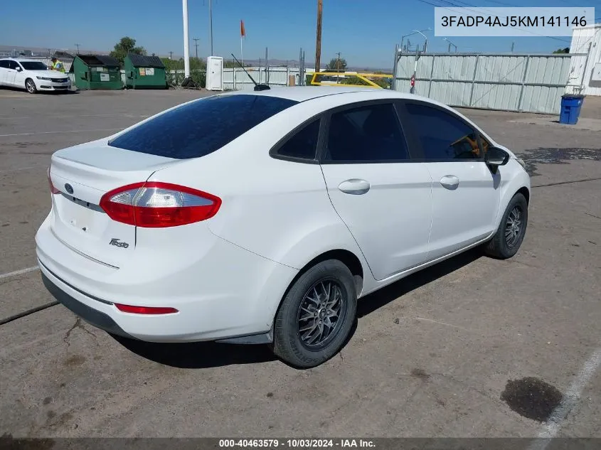 3FADP4AJ5KM141146 2019 Ford Fiesta S