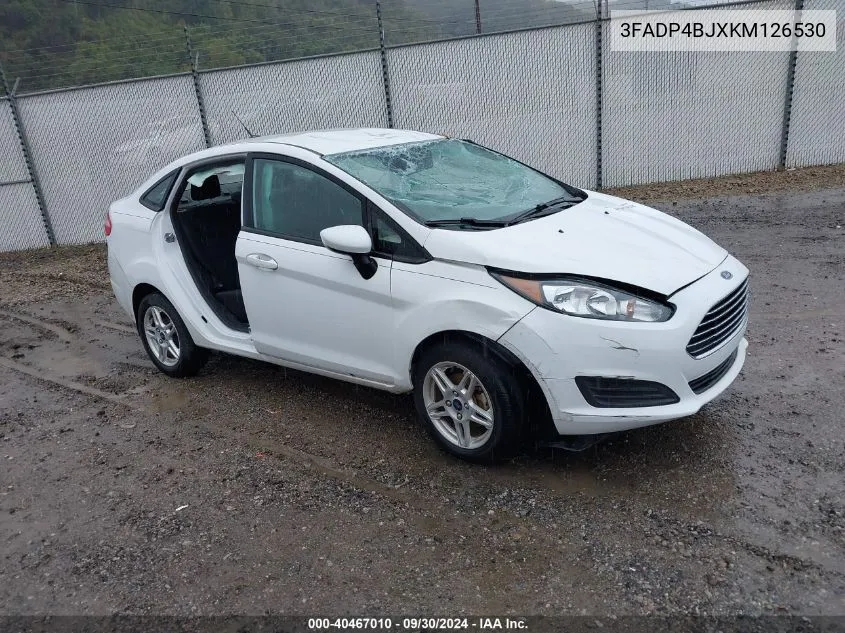 2019 Ford Fiesta Se VIN: 3FADP4BJXKM126530 Lot: 40467010