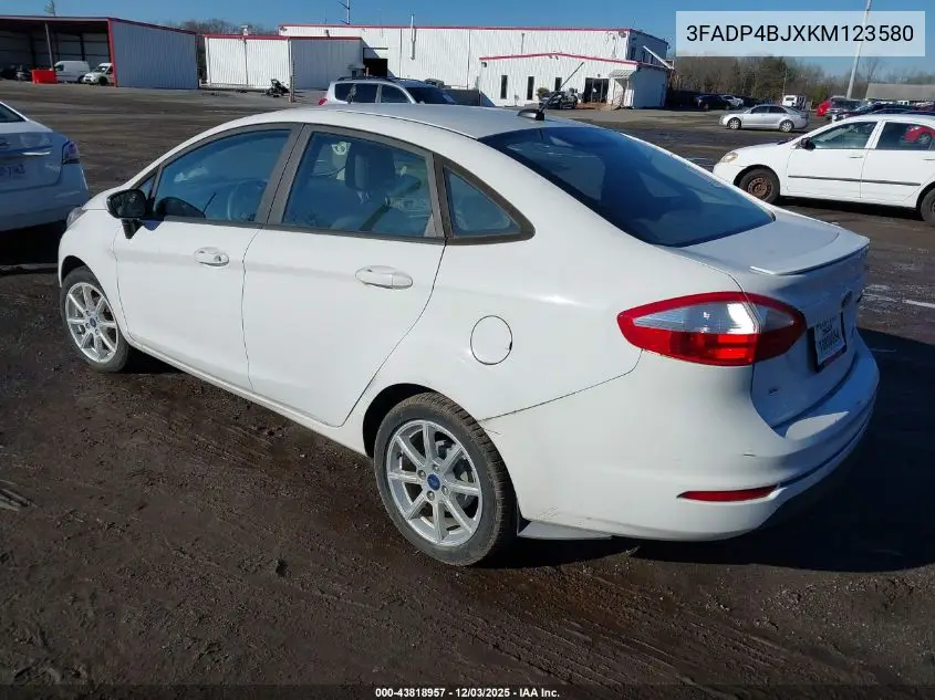 3FADP4BJXKM123580 2019 Ford Fiesta Se