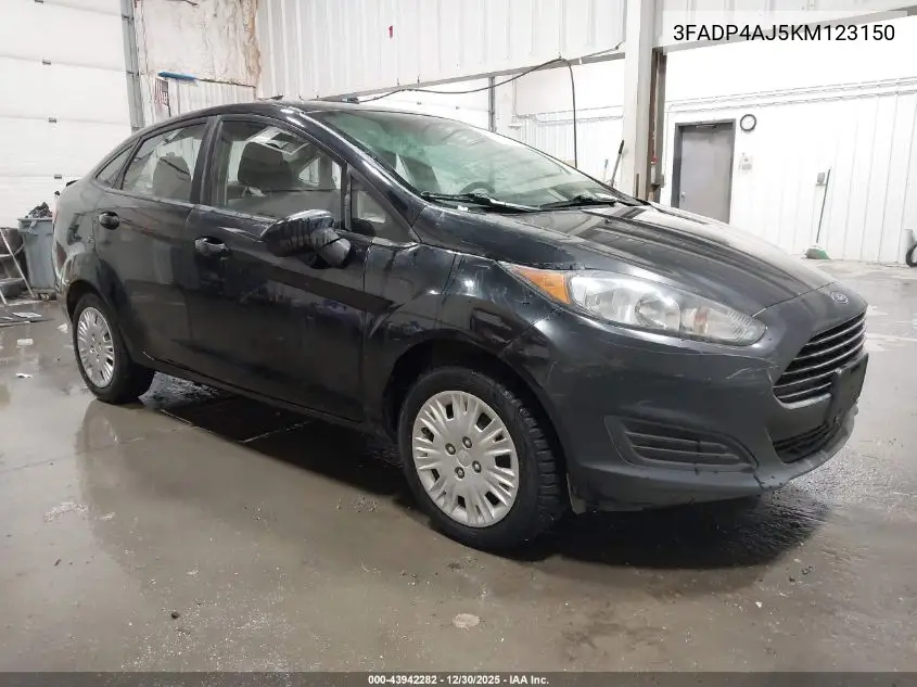 3FADP4AJ5KM123150 2019 Ford Fiesta S